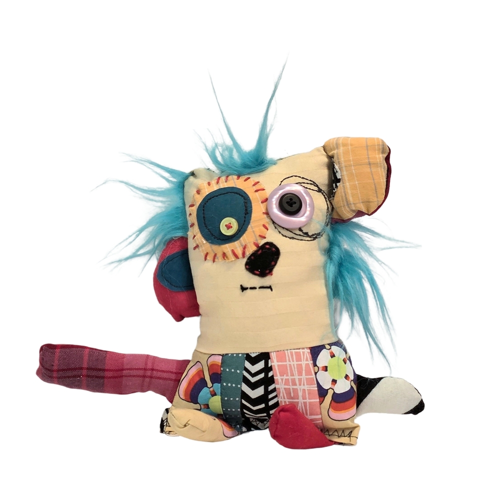 Colorful Patchwork Plush Toy